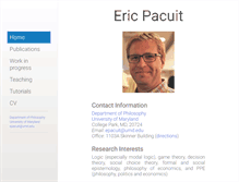 Tablet Screenshot of pacuit.org